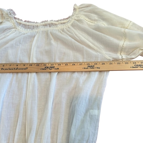 Free people cream bohemian body suit size medium new without tags - Picture 4 of 14